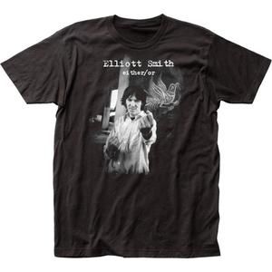 Elliott Smith Either Or Mens T Shirt Black Es01